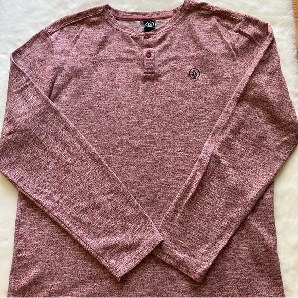 Men’s Volcom Henley - Picture 1 of 8